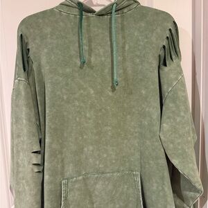 Gilded Intent Sage Green Hoodie